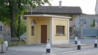 Il Museo pesa, La pesa pubblica di Crotta d'Adda prima dell'intervento, Photo © Umberto Cavenago