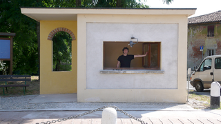 Il Museo pesa, La pesa pubblica di Crotta d'Adda prima dell'intervento, Photo © Umberto Cavenago